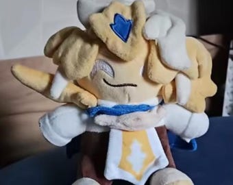 Cute Angel Fantasy Plush Doll | Handmade Kawaii Soft Toy | Anime-Inspired Collector Plush | Gift for Gamers & Plush Lovers 25cm