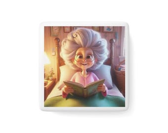 Porcelain Magnet, Square