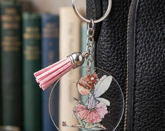 Faries key chains or Purse charms