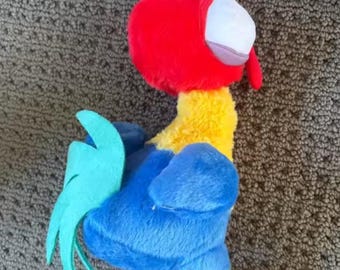 Colorful Rooster Plush Toy – Bright Chicken Stuffed Animal – Farm Animal Plushie – Kids Gift – Nursery Decor – Soft Cuddly Toy 26cm