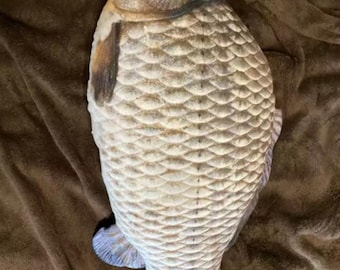 Realistic Fish Plush Toy – Funny Carp Pillow | Novelty Stuffed Fish Cushion | Unique Gift for Fishing Lovers 30cm