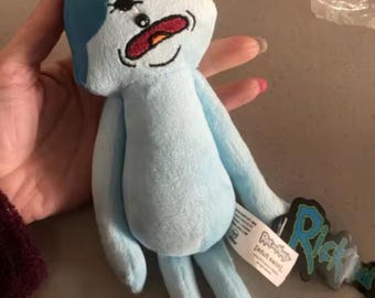 Funny Blue Alien Plush Toy | Quirky Cartoon Character Plushie | Cute Weird Soft Doll | Unique Gift for Collectors & Kawaii Lovers 25cm