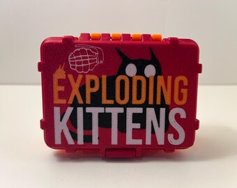 Exploding Kittens Card Box | Deck Organizer