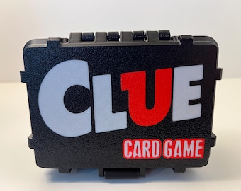 3D Printed Clue Card Game Box | Board Game Organizer Storage Holder