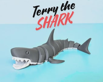 Requin 3D articulé