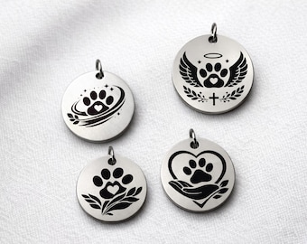 Stainless steel pendant for your furry friend – designed with love