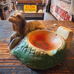 Chalkware Bulldog - Etsy