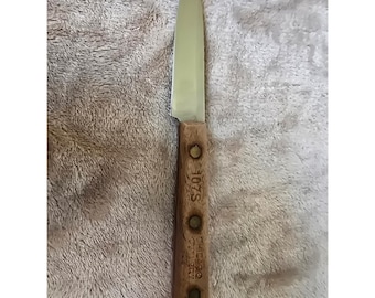 Nóż do obierania Chicago Cutlery 107S z rękojeścią z drewna orzechowego, stal nierdzewna, wyprodukowano w USA