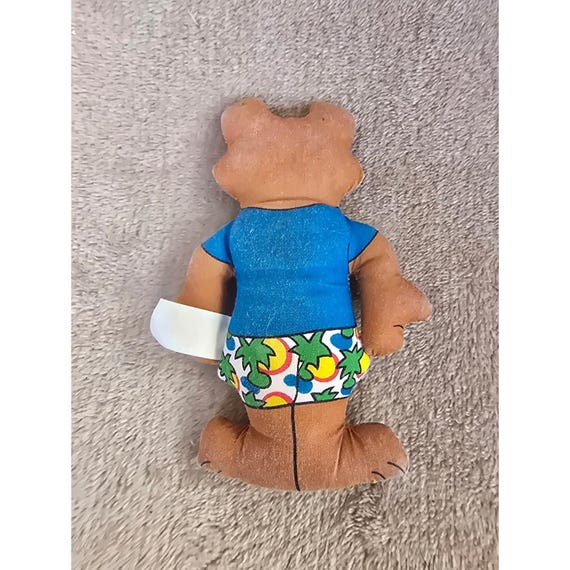 Vintage Sugar Bear Plush General Foods Cereal Mascot Tropical