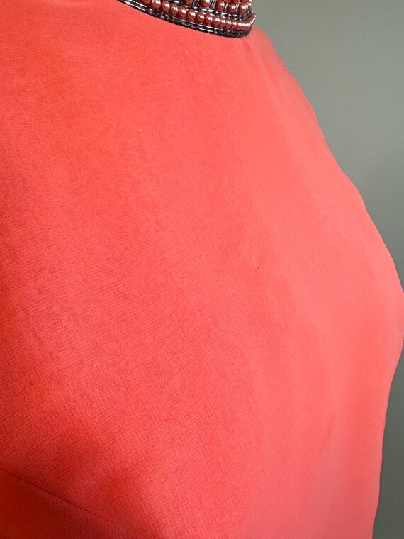1996 Dress Pressed Coral