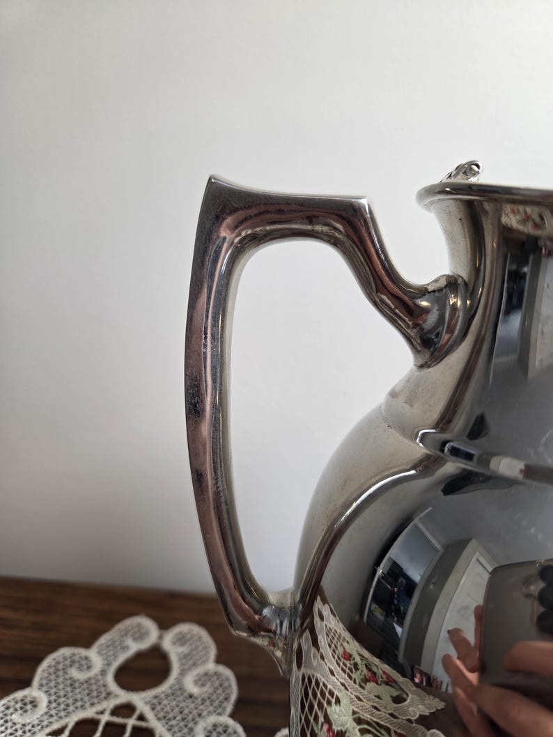 Jarra termo Stanley vintage: jarra de café de acero inoxidable, decoración de cocina retro de mediados de siglo. imagen 10