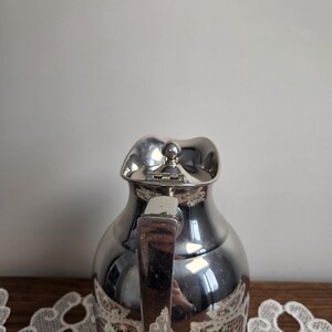 Jarra termo Stanley vintage: jarra de café de acero inoxidable, decoración de cocina retro de mediados de siglo. imagen 7