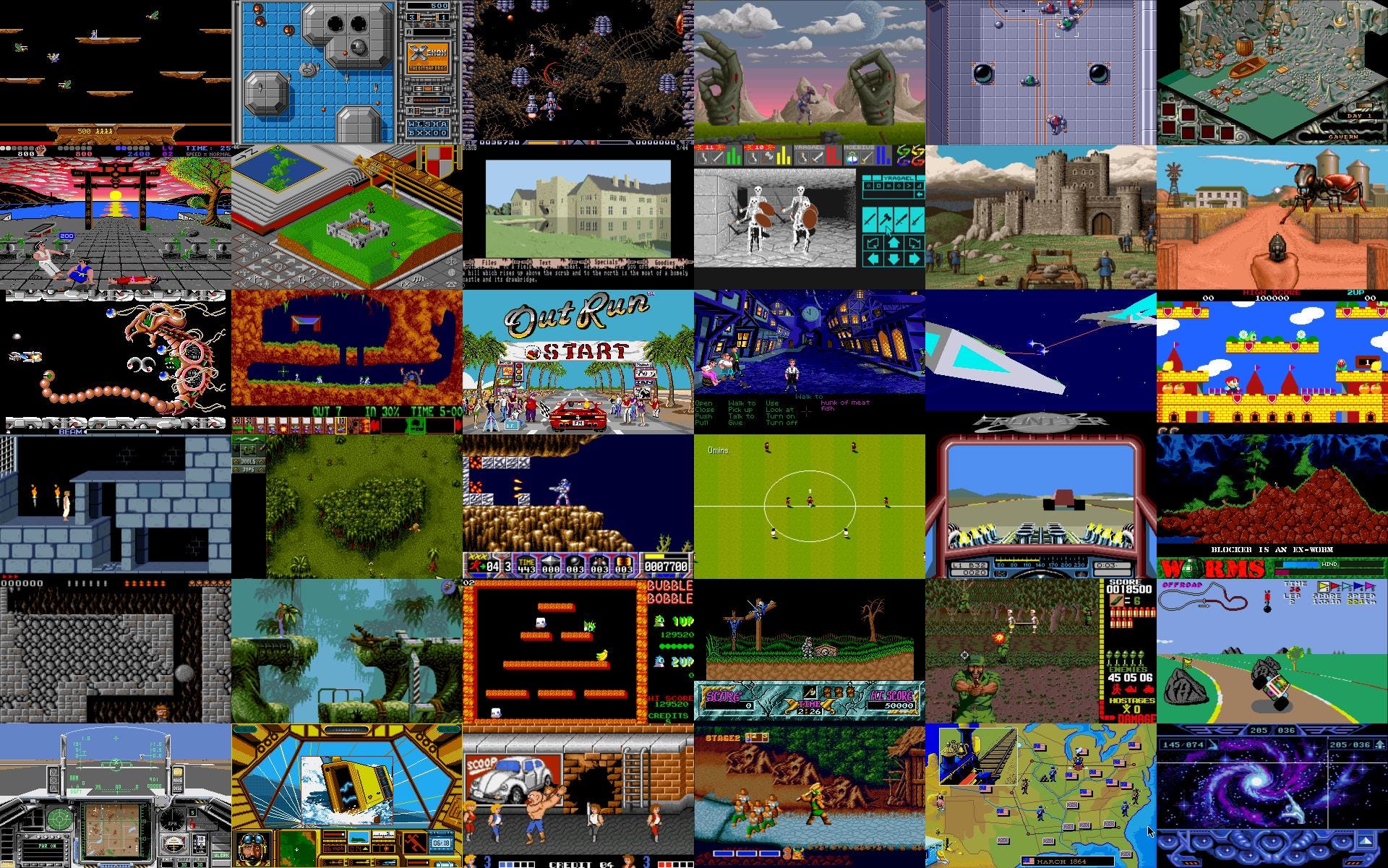 16 Bit Legends Poster Large Oil Painting Style 24x36" / 61.0x91.0cm - Etsy