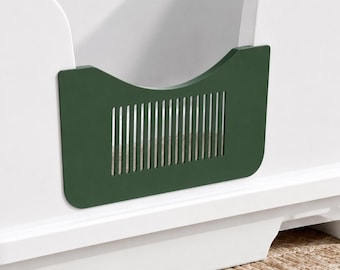 Retention Gate for Tidy Cats Breeze XL| Pellet Guard, Vented Design