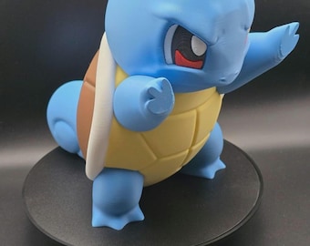 Figurine de décoration de fenêtre d'Eevee, Gengar, Salamèche, Carapuce, Bulbizarre ou Pikachu en colère
