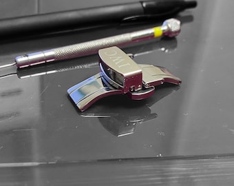 18mm IWC Deployment Stainless Steel Push Button royal fast shipping