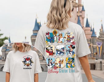 Disney Cruise Shirts, Custom Disney Family Vacation Shirt, Personalized Disney Cruise 2026, Disney Mickey and Friends Cruise Trip T-shirt