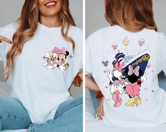 Daisy and Minnie Cruise Shirt, Disney Cruise Line 2026, Disney Family Vacation Tee, Girls Trip 2026, Disney Wish Dream Magic Fantasy Wonder