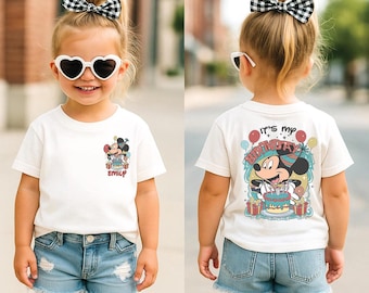 Mickey Birthday Family Shirt, Disney Birthday Boy Personalized Shirt, Disneyland Birthday Squad, Mickey Mouse Party Tee, Vacation Tee
