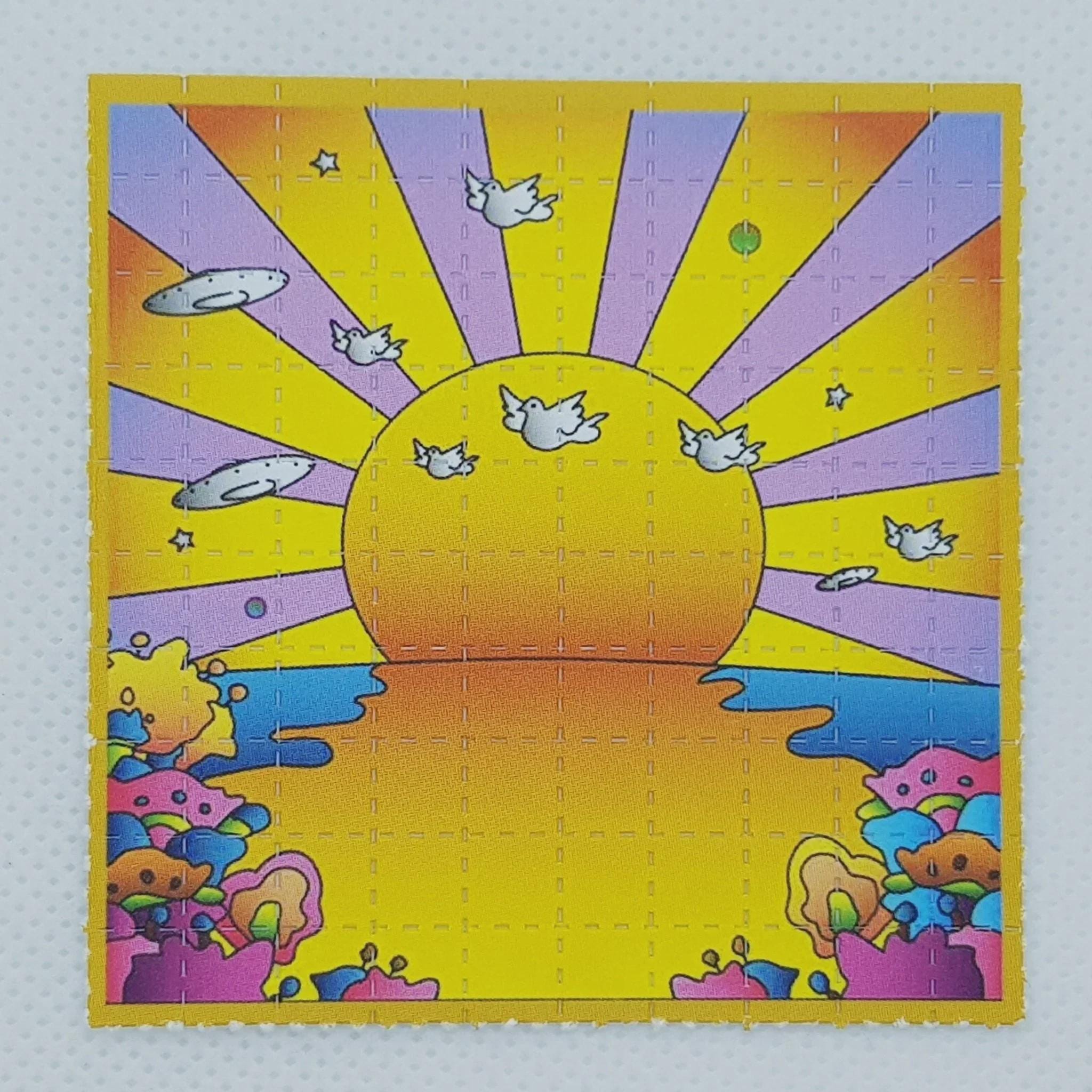 ブロッターアート アメリカサンシャイン 古典伝統図版 品質最良 【匿名配送】 Blotter art california sunshine - Etsy 日本