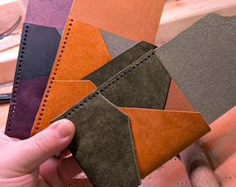 Handcrafted Pueblo Leather Minimalist Wallet – Badalassi Carlo Tannery, Patina Development