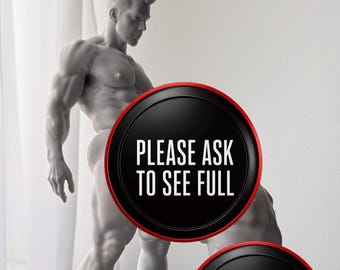Male Couple Sculpture | Modern Figurative Art Statue | Contemporary Home Decor | Handmade Collectible