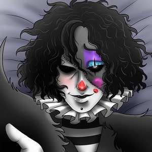 Clown Body Pillow/Dakimakura: Mr. Partyface