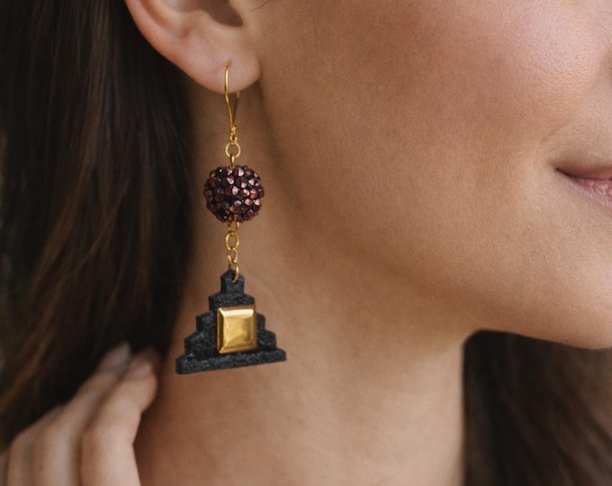 Bohemian style earrings