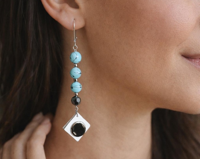 Bohemian style earrings