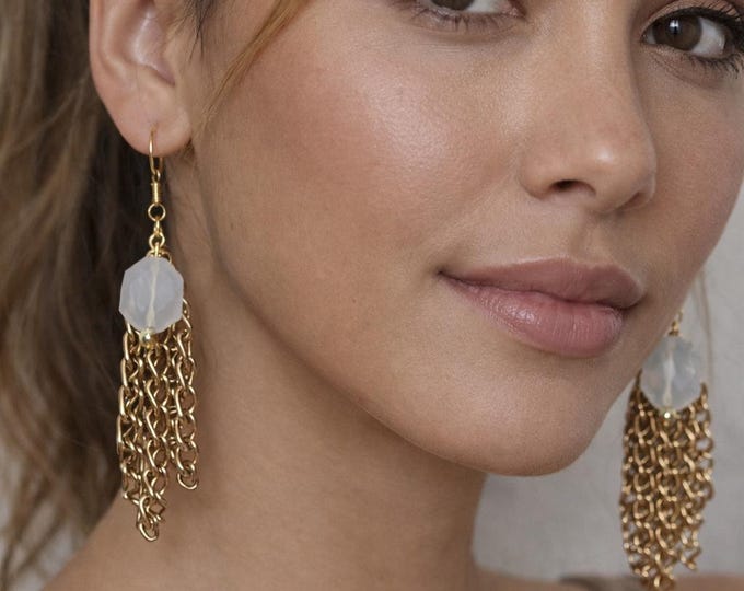 Bohemian style earrings