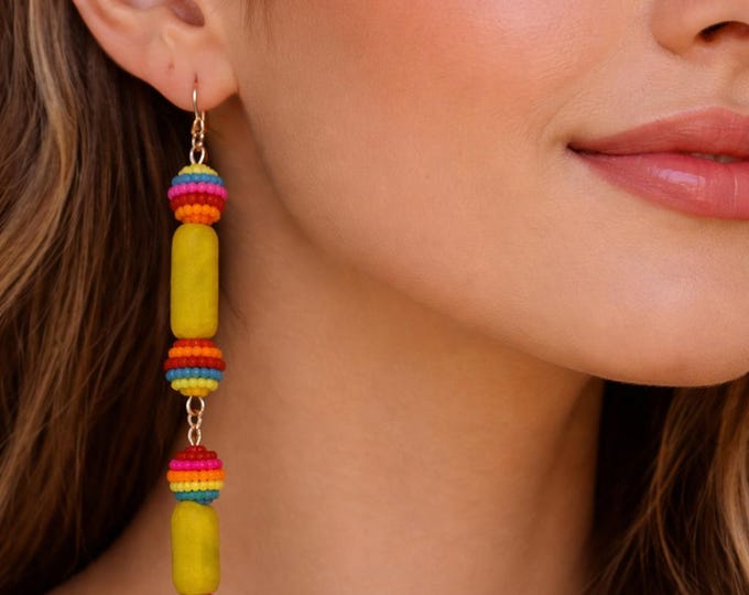 Bohemian style earrings