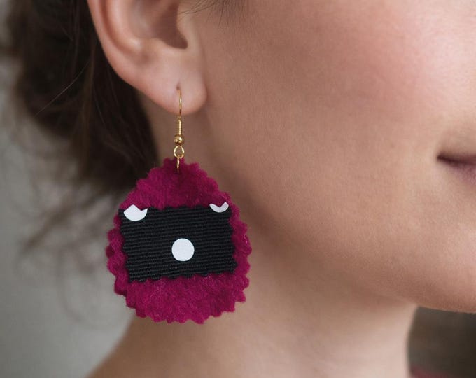 Bohemian style earrings