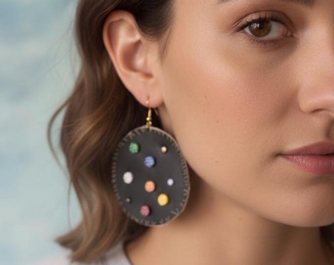 Bohemian style earrings