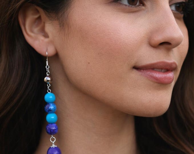 Bohemian style earrings