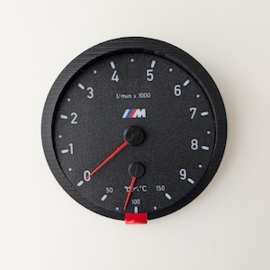 Porte-clés Mural Design Compte-tours BMW M- Décoration Garage & Maison pour Passionné Automobile - Custom