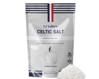 Fleur de Sel, Celtic Sea Salt from Brittany, Gourmet Finishing Salt