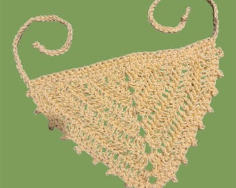 Double Crochet Banana Bandana