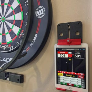Darts Tablet Holder in Team Colors