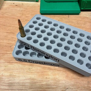 Stackable Reloading Trays Gray