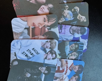 Tarjetas fotográficas Minsung Kpop: juego de nueve cartas