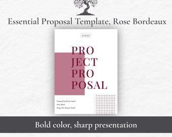 Freelance Proposal Template Canva, Client Pitch for Designers, Creative Business Proposal Download