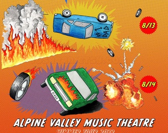 Phish Alpine Valley 2022 phan art print phish poster phish kunst