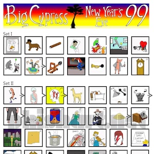 Phish Big Cypress 1999 Setlist Kunst