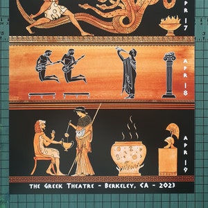 Phish Greek Theatre 2023 phan art print phish poster phish art