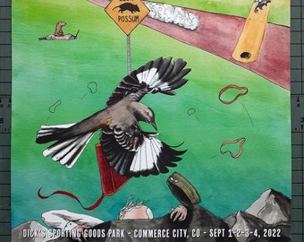 Phish Dick's 2022 phan art print phish poster phish art colorado
