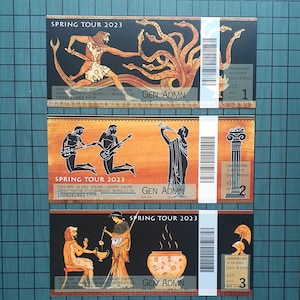 Phish Greek Theatre Spring 2023 Ticket Stub phan art phish stubs phish art
