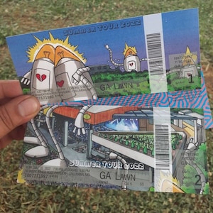 Phish Merriweather 2022 Ticket Stub phan art MPP