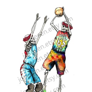 West LA Fadeaway-Grateful Dead Art Print