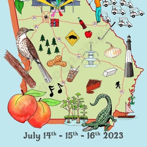 Phish Alpharetta GA 2023 phan art print phish poster phish art