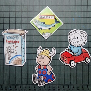 Phish Hollywood Bowl vinyl sticker pack spring tour fishman fluffhead spoonman